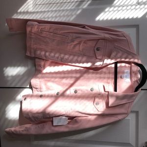 New Pink Denim jacket